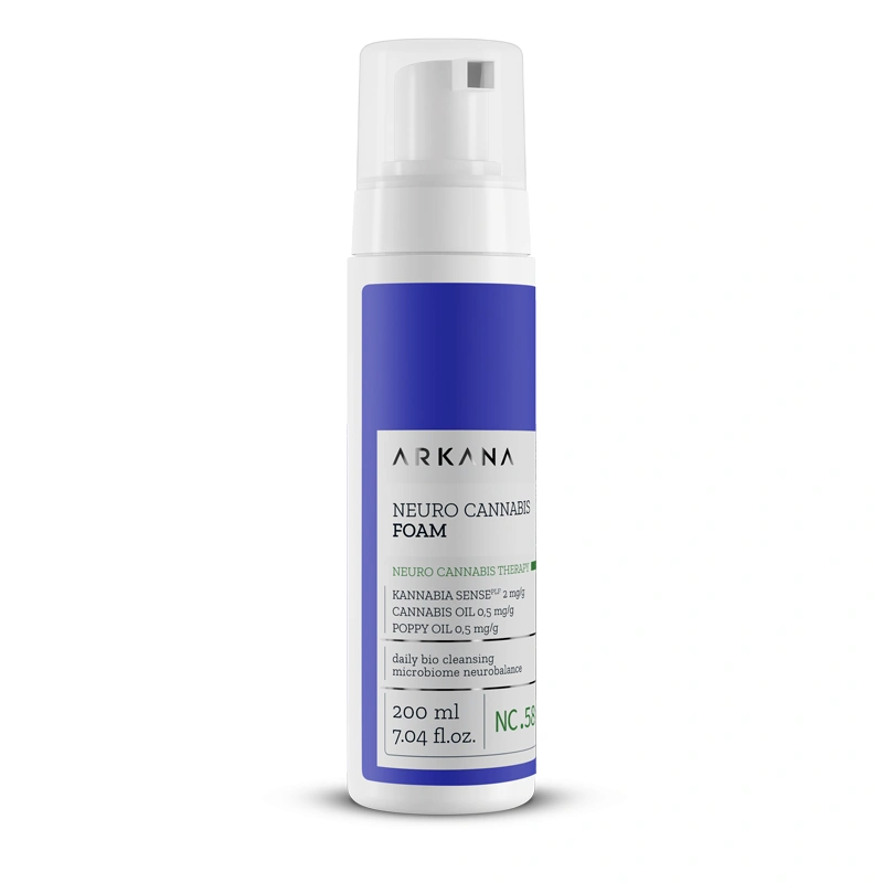 Kanabisowa neuro-pianka do mycia dla skór zestresowanych i dysfunkcyjnych 200 ml